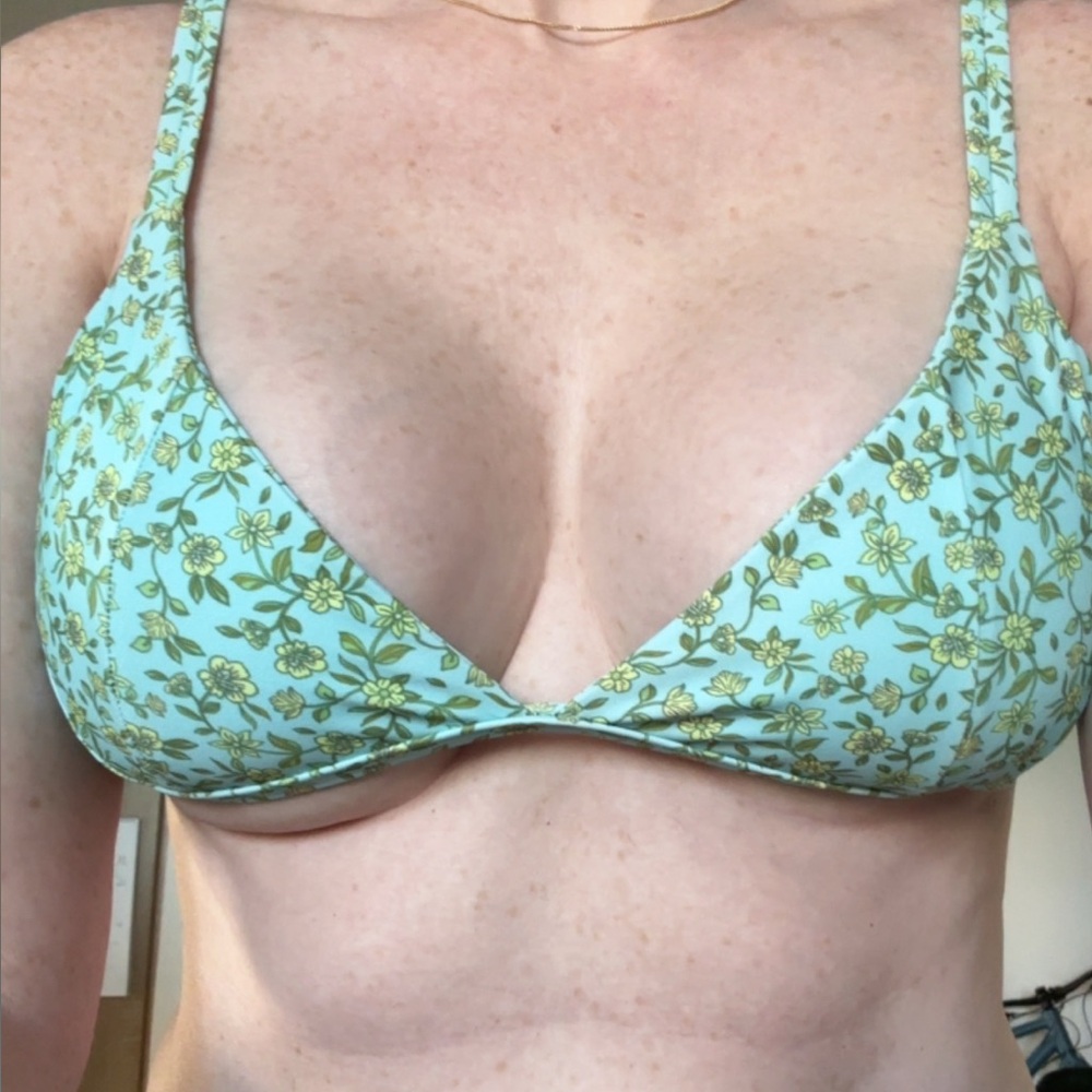 Floral Print Triangle Top Kulani Kinis